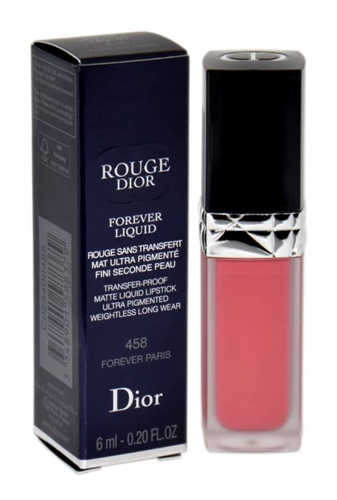 dior rouge dior forever liquid 458